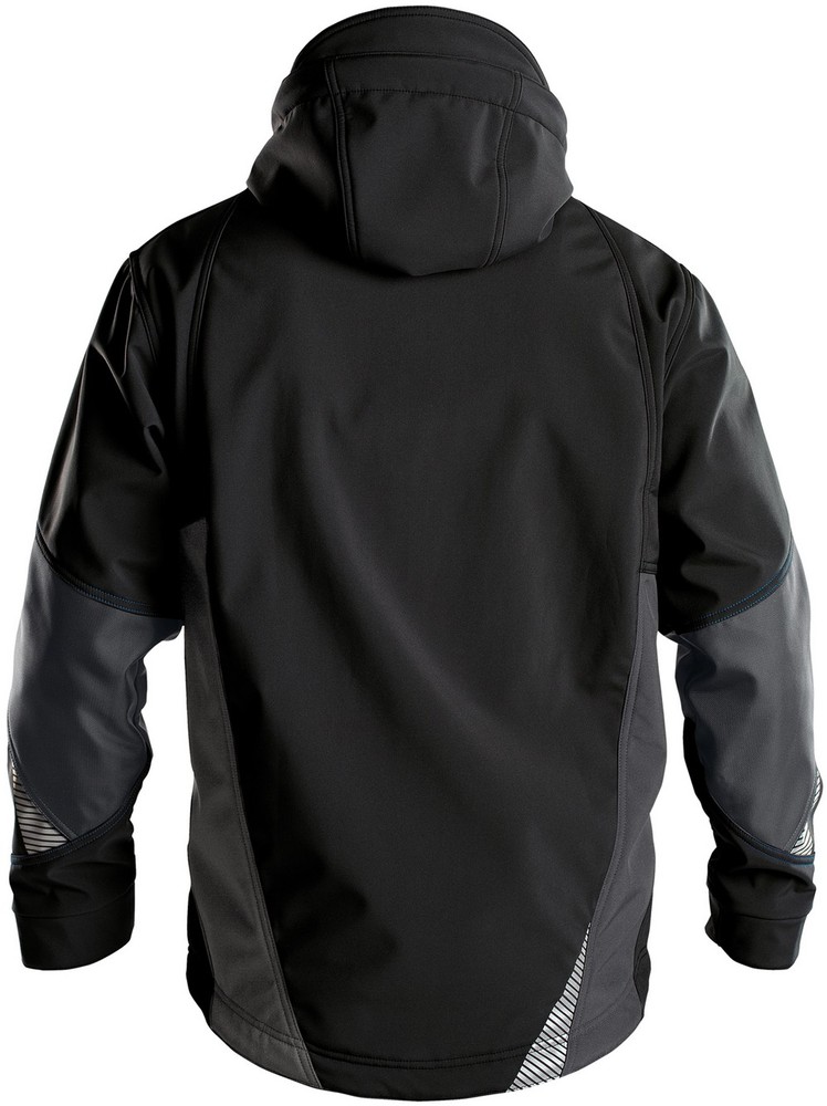 DassySoftshell-JackeGravityPES21SchwarzAnthrazitgrau-4XL