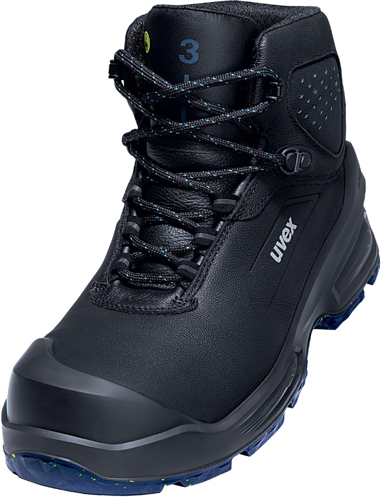 UvexSicherheitsschuhStiefel3MacsoleSicherheitsstiefelS3SR68611Schwarz-36Weite10