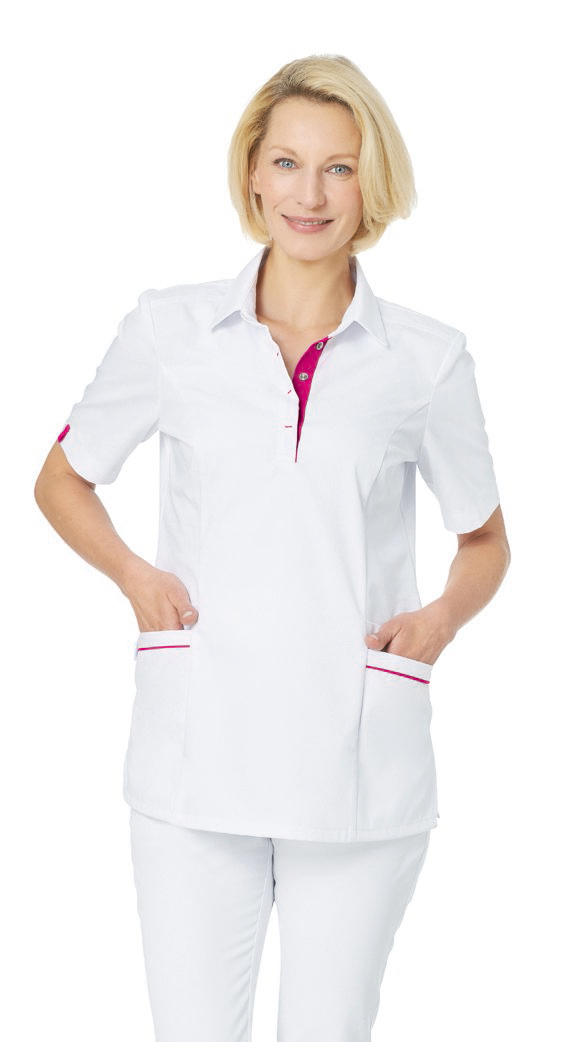LeiberDamenSchlupfjackemit12rmel0826570136WeiFuchsia
