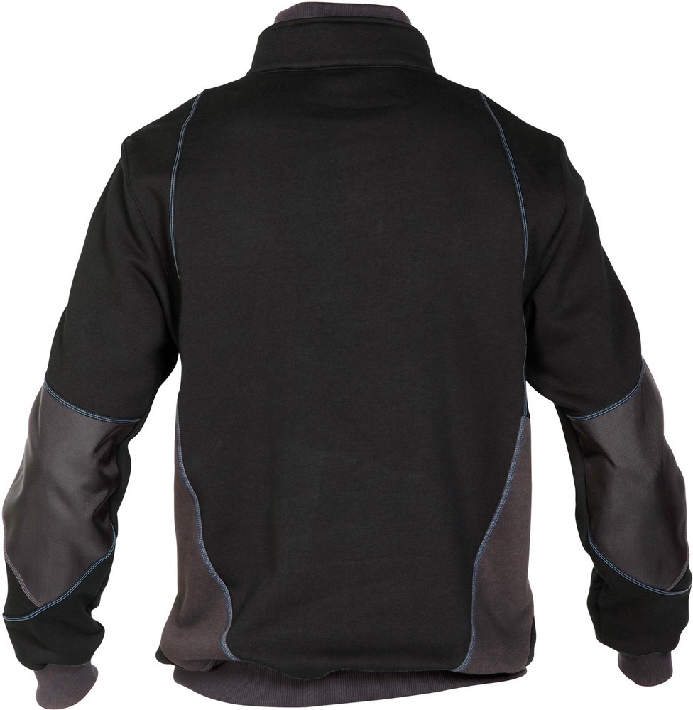DassySweatshirtStellarCOPES80SchwarzAnthrazitgrau-4XL