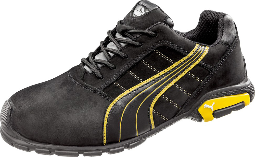 PumaSafetySicherheitsschuhAmsterdamLowS3SRCSchwarzGelb