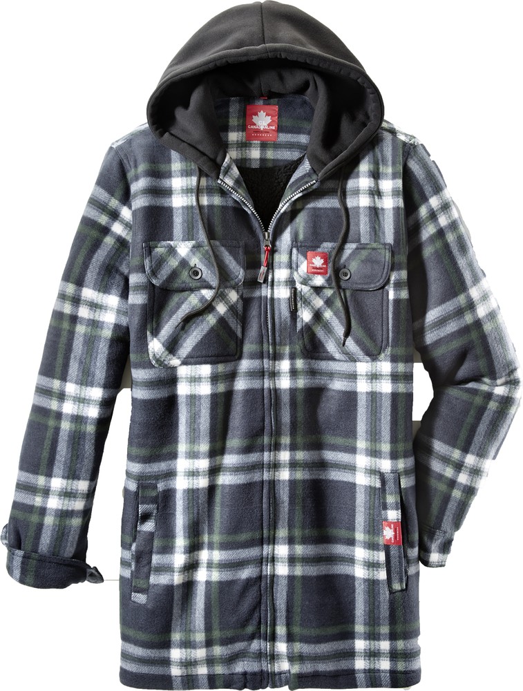 CanadianLineThermohemdSchwarzOliv